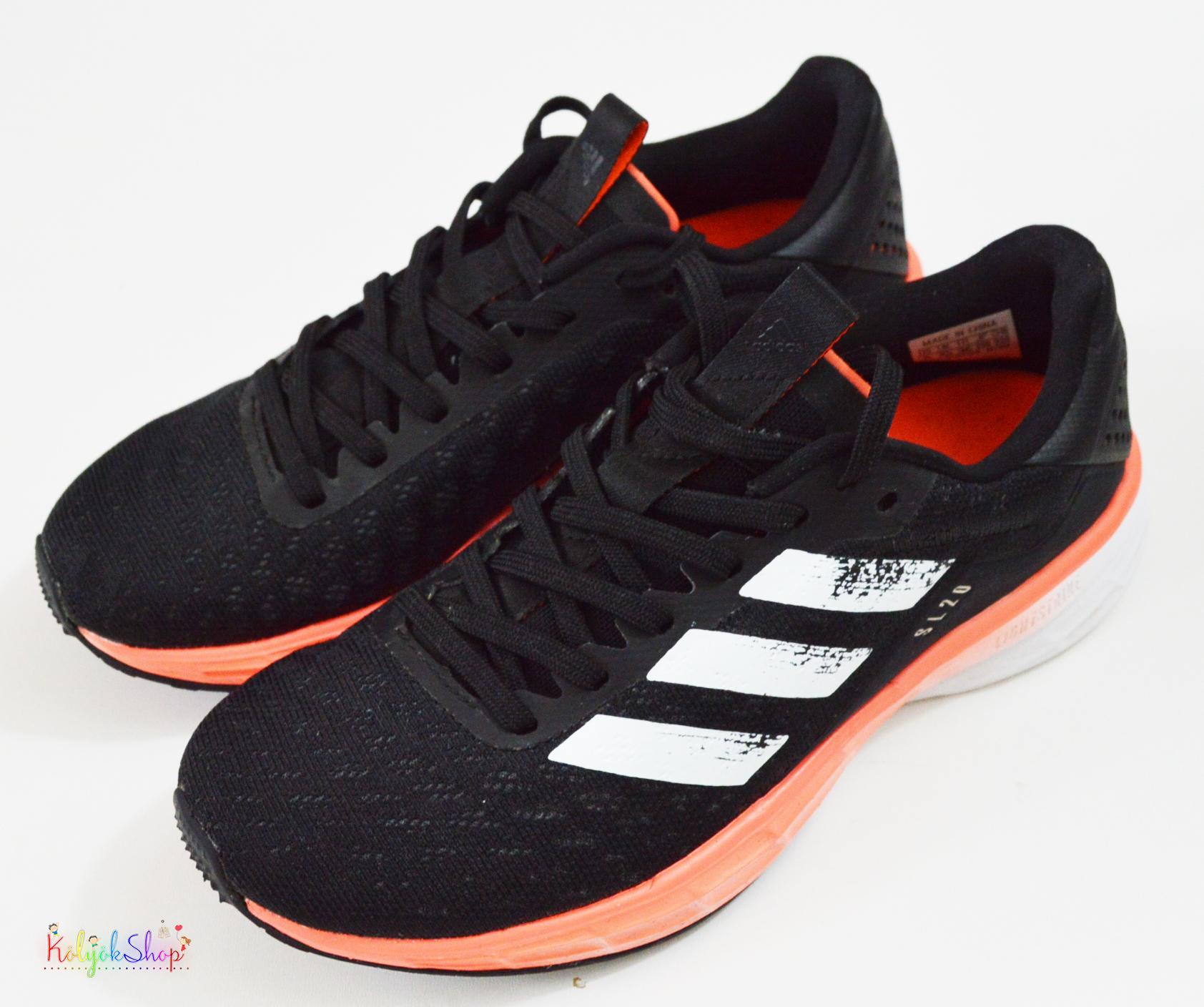 Adidas fekete futó cipó 36 Bth: 22cm 5-Újszerű