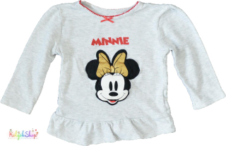 Primark Minnie szürke felső 86 3-Jó állapot