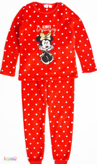 Primark Minnie piros polár szet 9-10év 4-Hibátlan