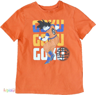 Primark Songoku narancs póló 9-10év 4-Hibátlan