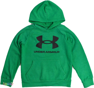 Under Armour zöld pulóver 10-11év 3-Jó állapot(halvány folt)