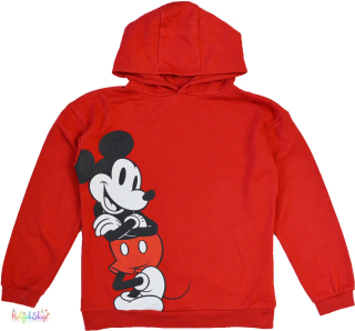 Primark Mickey piros pulóver 11-12év 4-Hibtlan(bolyhos)